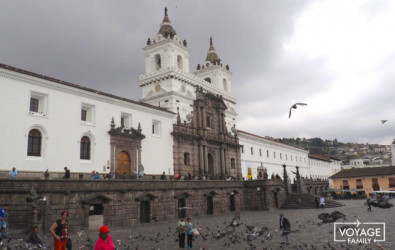 quito en équateur, voyage en famille